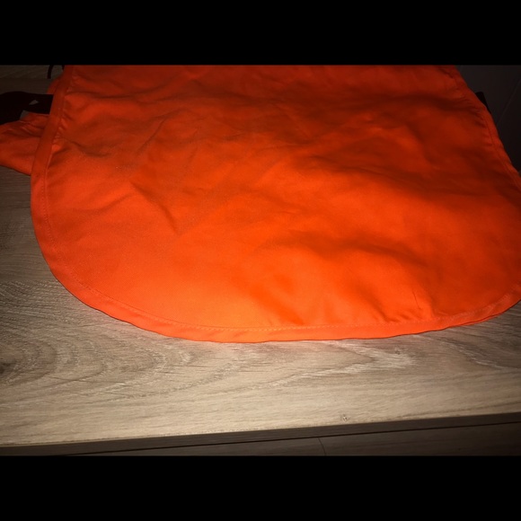 One Size Neon Orange Safety Vest - Picture 8 of 8
